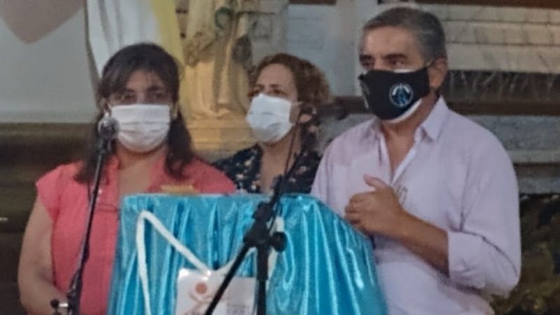 Los comunicadores sociales honraron a la Madre del Valle