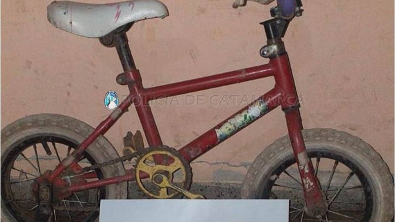 Demoran a un menor por el robo de bicicletas