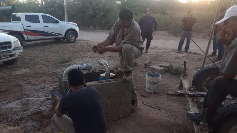 Por vandalismo una localidad se quedó sin agua