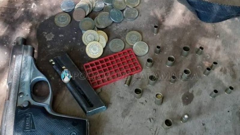 Secuestran un arma de fuego por un hecho de abigeato