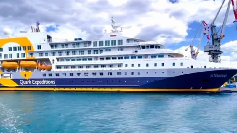 Ushuaia: aislaron un crucero con 173 tripulantes por 10 casos de coronavirus a bordo