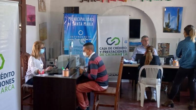 La Caja de Crédito otorgó préstamos por más de 10 millones en Santa María