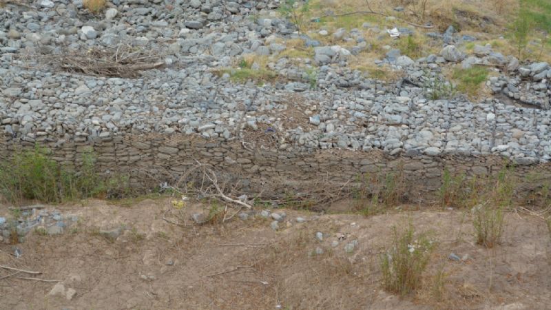 Denuncian vandalismo en defensas del Río Albigasta