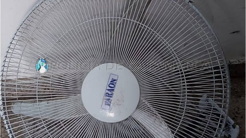 Recuperan un ventilador robado de la escuela de Los Altos