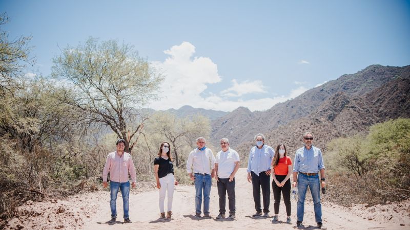Avanza el acceso al dique Río Hondo y la pavimentación de la ruta a El Shincal
