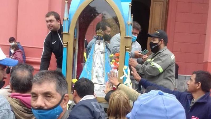 Misa y peregrinación de los municipales