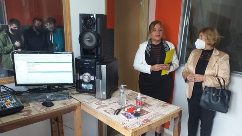 ISAC inauguró su estudio de radio