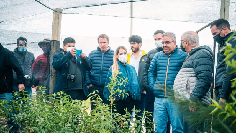 Visita al predio del Parque Industrial de Andalgalá