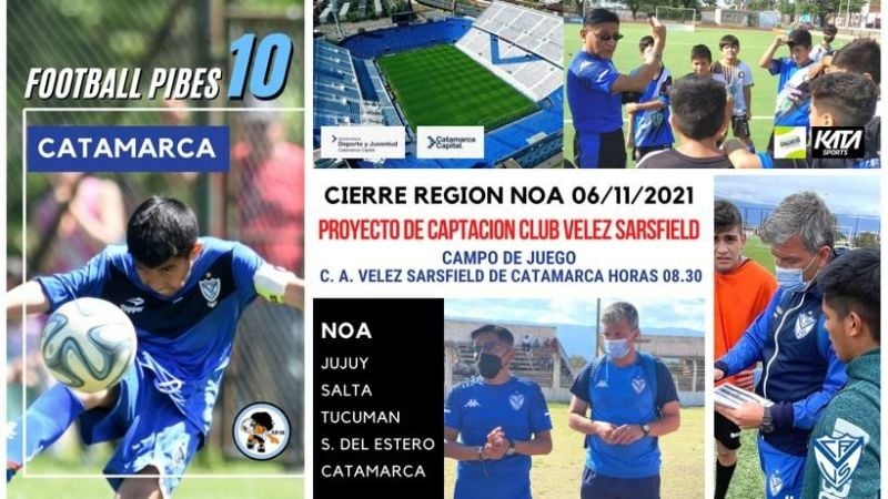 Llega a su fin la captación del Vélez AFA en Catamarca y el NOA
