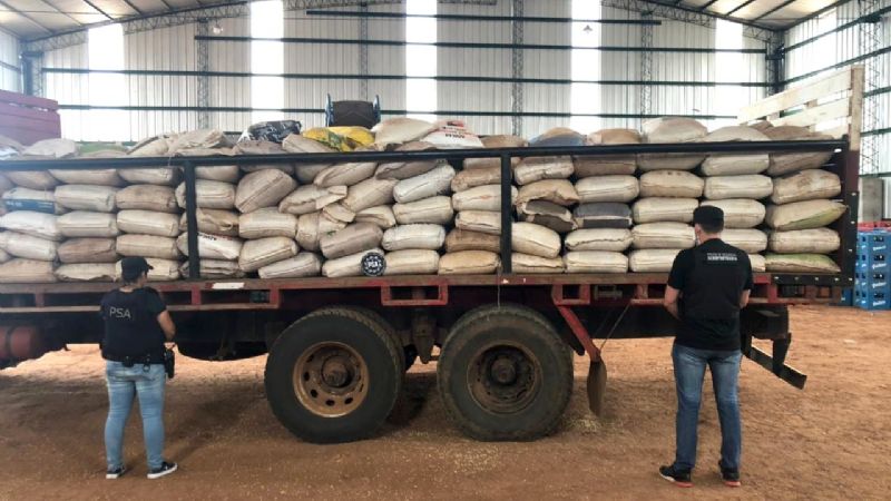 Desarticulan una organización dedicada al contrabando de granos y lavado