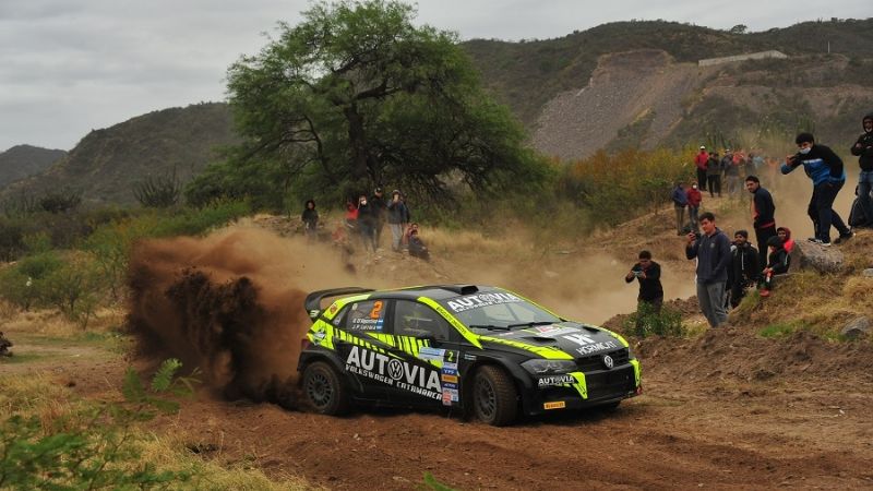 Sampayo y Walter D’Agostini los mejores “catas” en el Rally Argentino