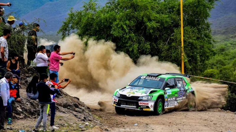 Sampayo y Walter D’Agostini los mejores “catas” en el Rally Argentino