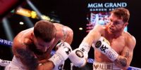 Canelo Álvarez sacude a Caleb Plant en Las Vegas, por los cinturones de los supermedianos del CMB, la OMB, la AMB y la FIB.