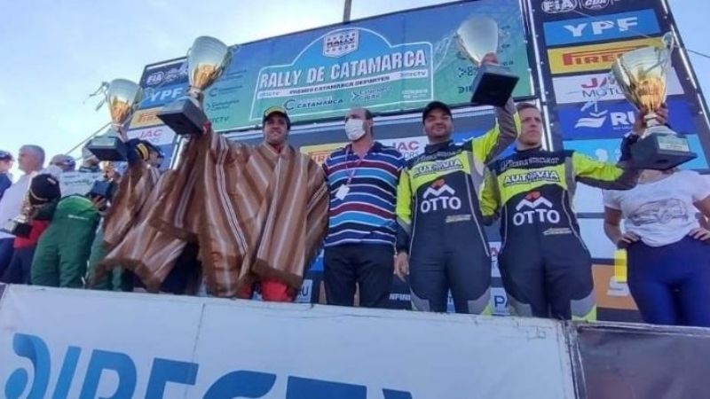 Se lució Augusto y ganaron Sampayo y Walter, en Rally Argentino
