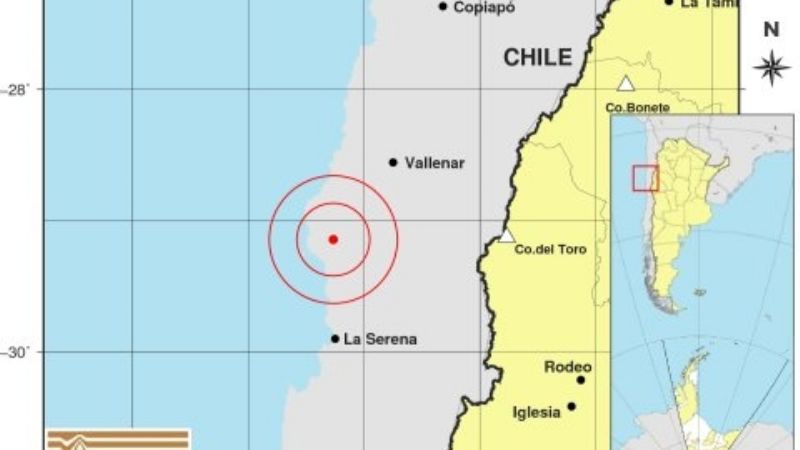 Fuerte sismo en Chile se sintió en La Rioja y San Juan