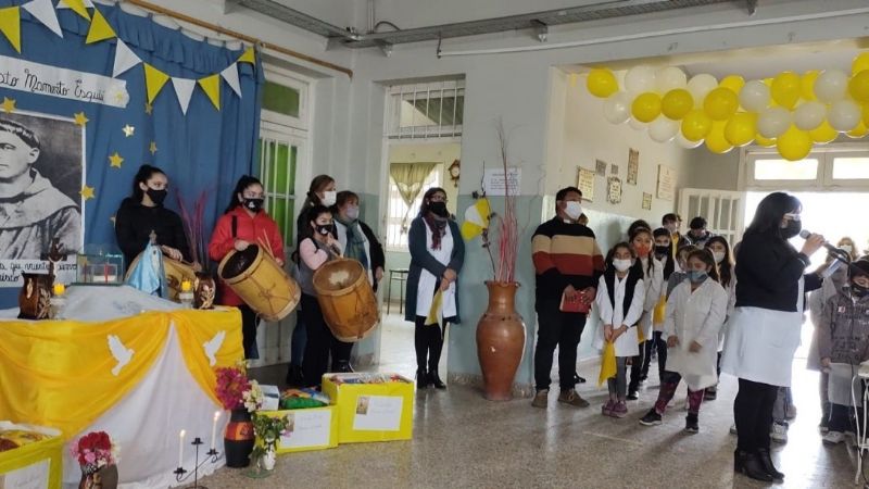 Las reliquias del Beato Esquiú recorrieron las comunidades del sur de La Paz