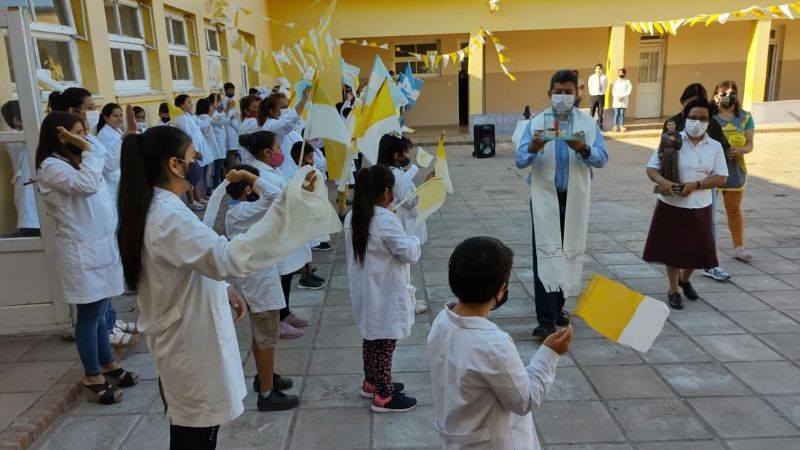 Las reliquias del Beato Esquiú recorrieron las comunidades del sur de La Paz