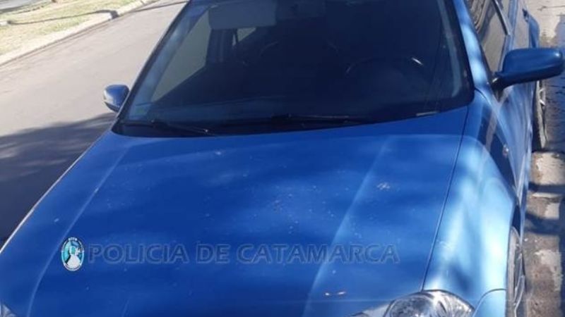 Quedó aprehendido por conducir un auto robado