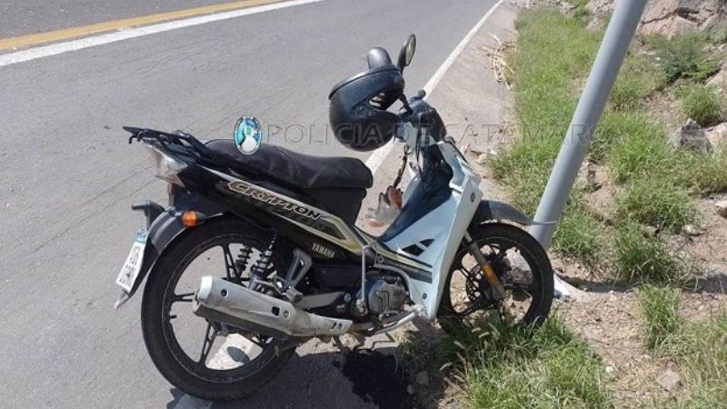 Derrape en la Ruta N°1