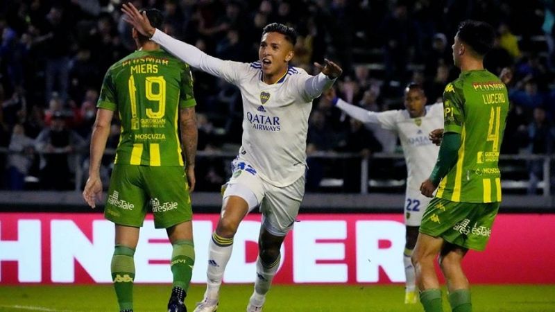 Boca se recuperó con “fiesta colombiana”, goleando a Aldosivi