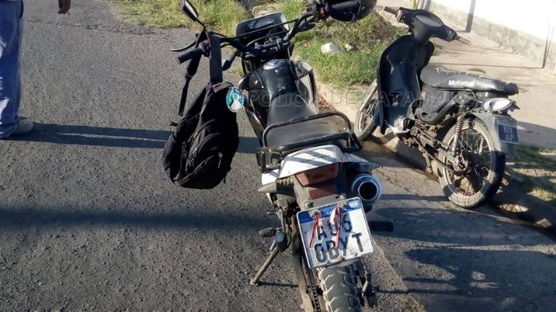 Nena de 4 años lesionada en un choque