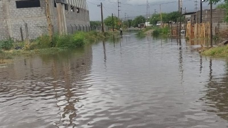 La lluvia generó problemas en viviendas precarias