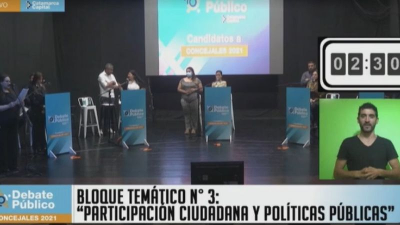 Candidatos a concejales debatieron sus propuestas