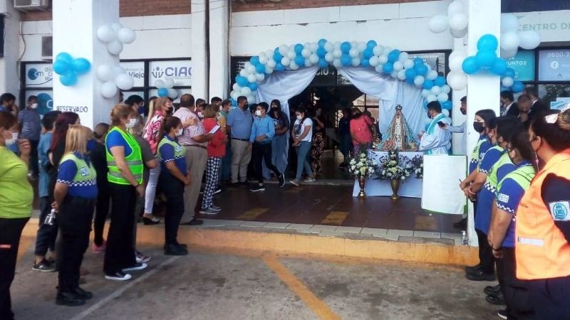 La Virgen del Valle visita el parador de Valle Viejo