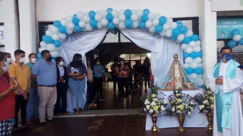 La Virgen del Valle visita el parador de Valle Viejo