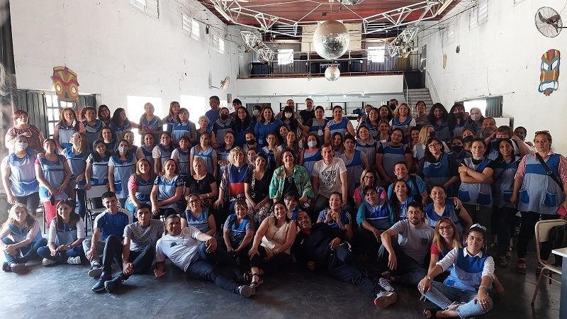 Docentes de nivel inicial trabajan en la implementación de la ESI