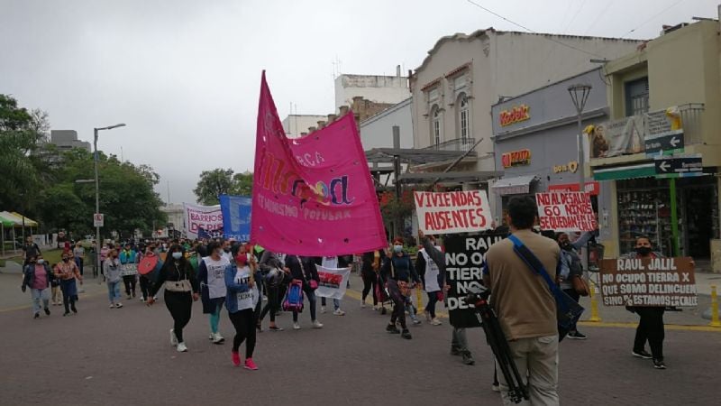 Caos en el centro por movilización