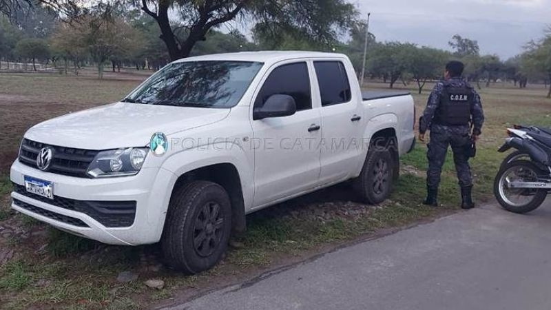 Secuestran una camioneta por conducción peligrosa