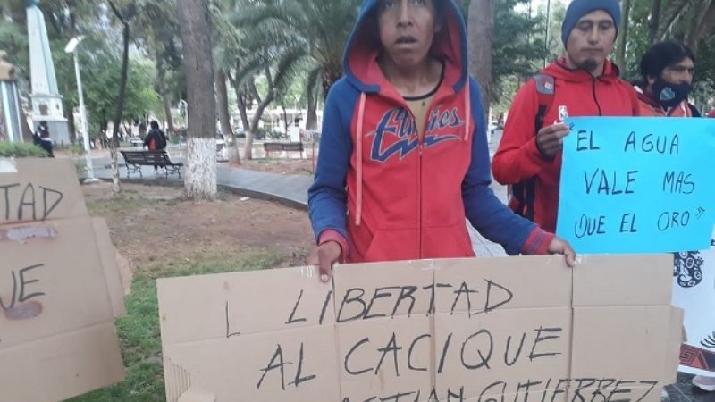 Pidieron por la liberación de un cacique