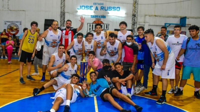 Hindú se consagró campeón del Pre Federal de básquet