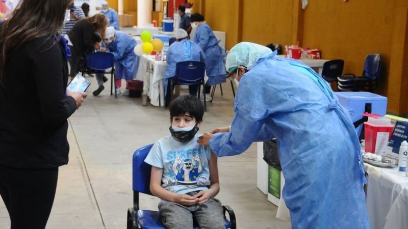 Vacunación del sábado: solo en el Predio Ferial a niños y niñas