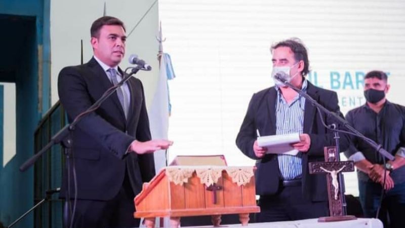 Barot asumió como intendente de Los Altos