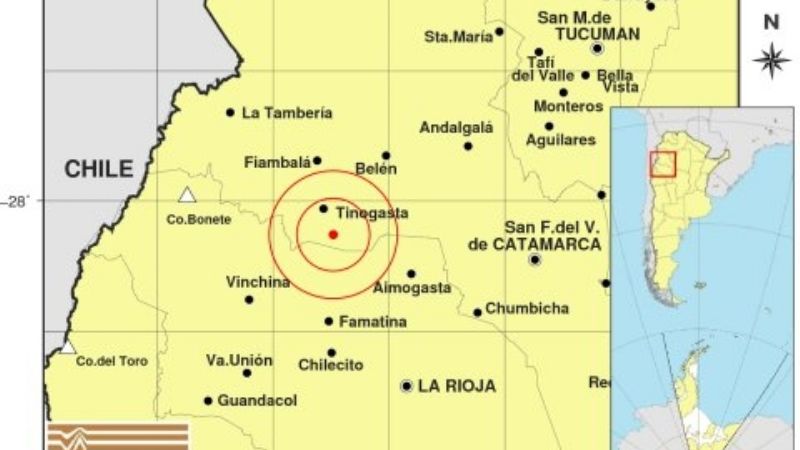 Madrugada movida cerca de Tinogasta