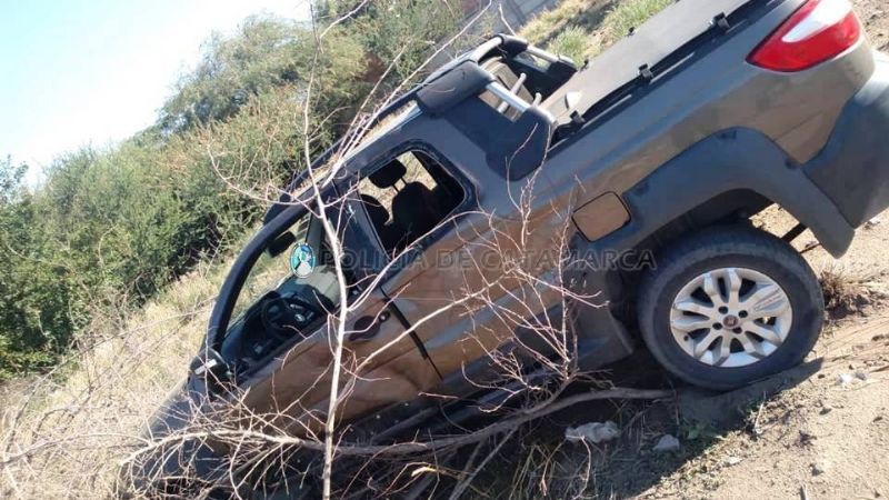 Fuerte choque dejó a dos motociclistas en el hospital