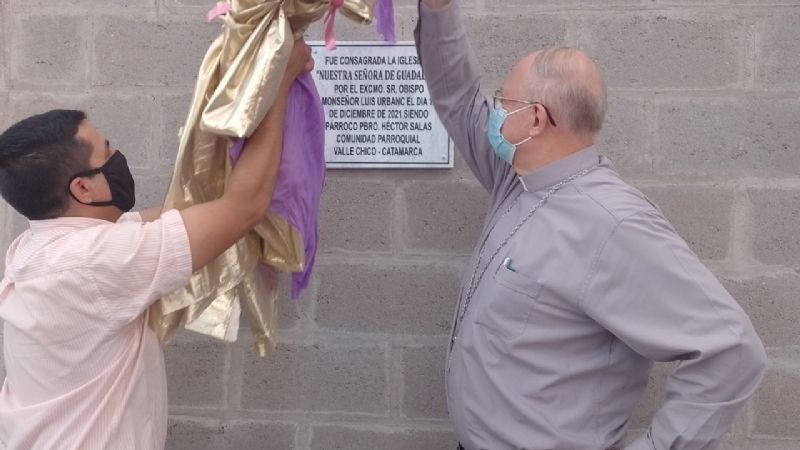 Valle Chico vivió con alegría y gratitud la inauguración del templo