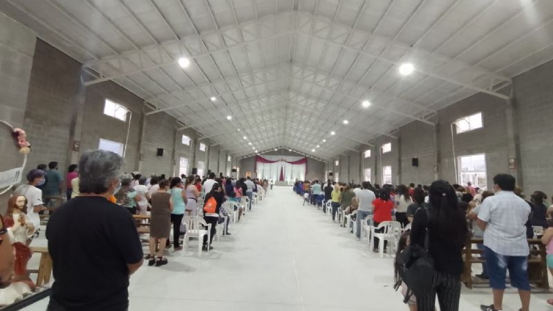 Valle Chico vivió con alegría y gratitud la inauguración del templo