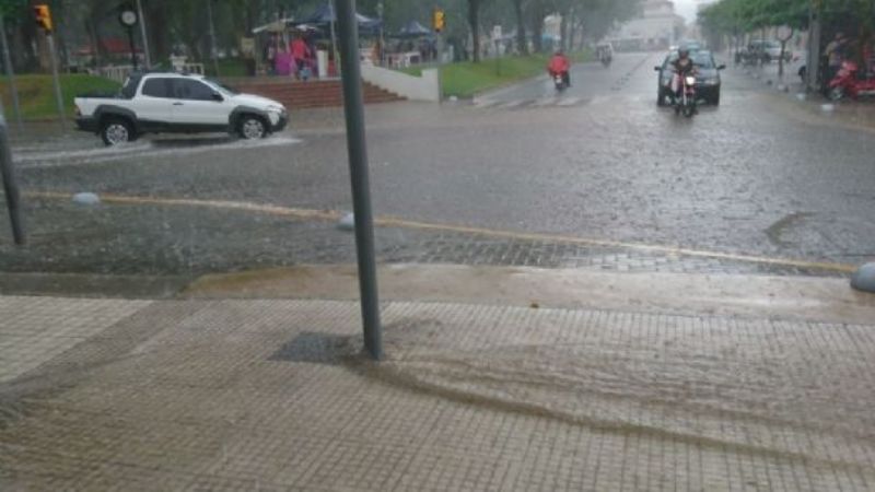 La lluvia trajo numerosos inconvenientes