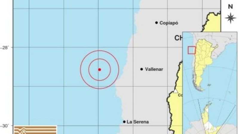 Tembló el Pacífico y después Catamarca