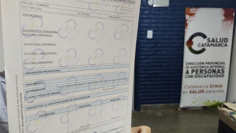 Prórroga del vencimiento del Certificado Único de Discapacidad