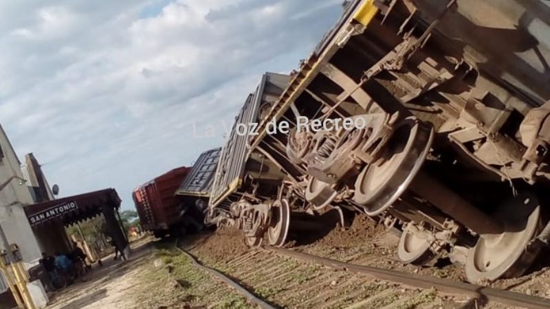 Descarriló un tren en La Paz