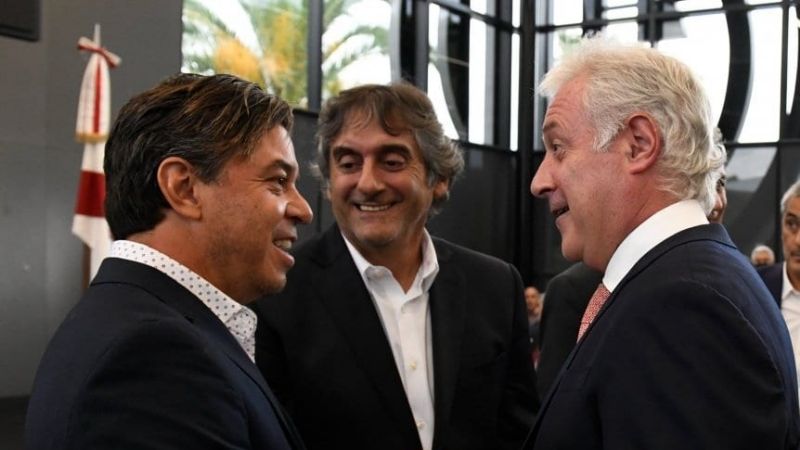 Jorge Brito asumió por Rodolfo D’Onofrio en River