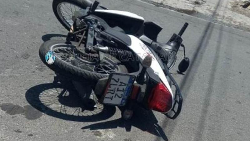 Accidente en avenida Ahumada y Barros