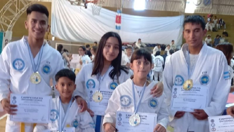Taekwondo: Alumno de Los Altos “coparon” torneo de Chilecito