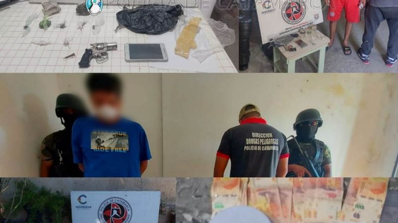 Secuestran droga y dinero en la Capital