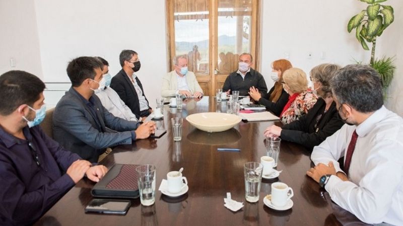 Dusso y Moreno se reunieron con el COPES