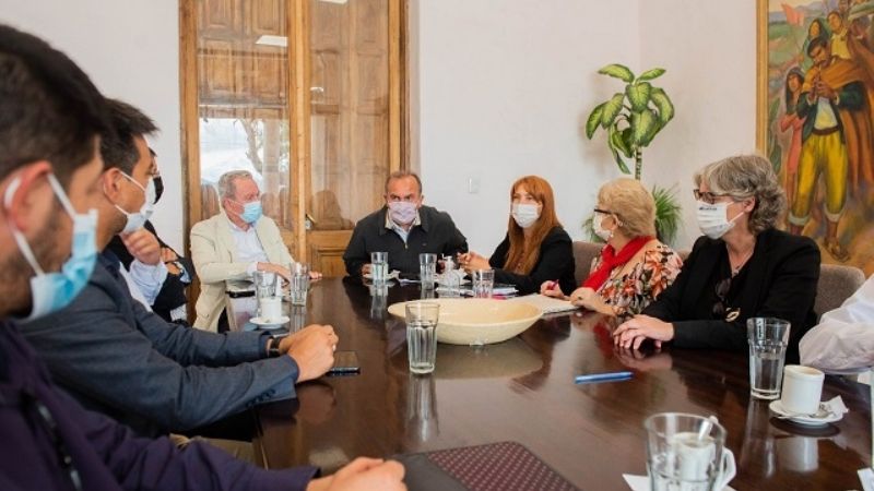 Dusso y Moreno se reunieron con el COPES